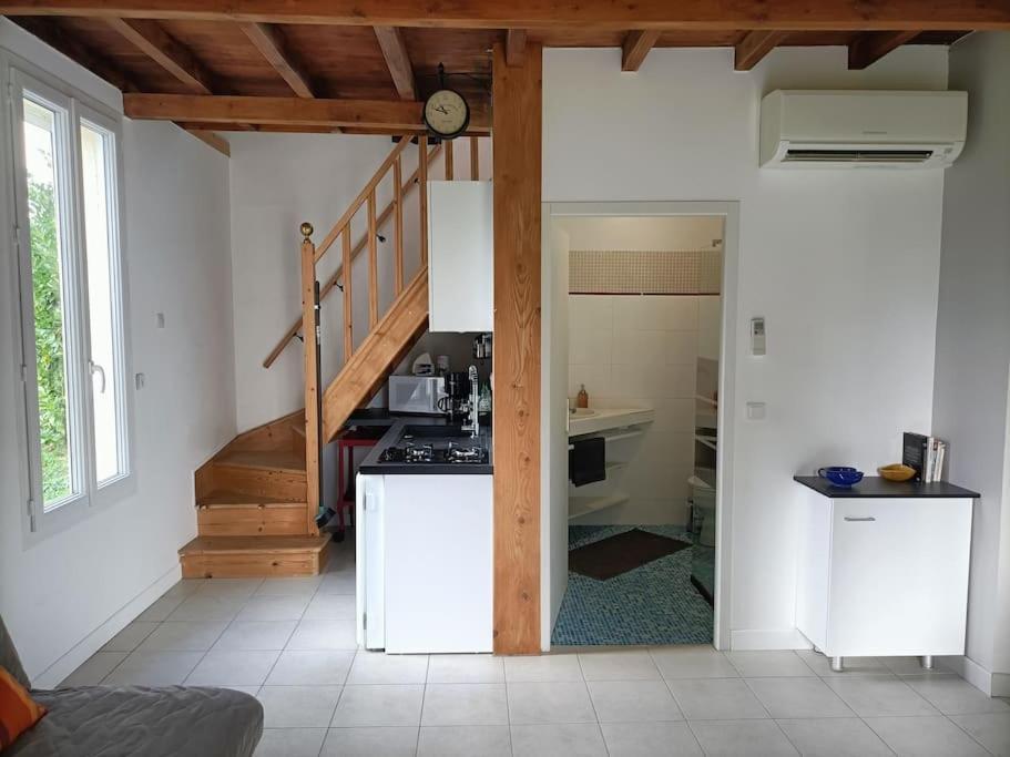 Studio + Combles Amenages Fontet Ngoại thất bức ảnh
